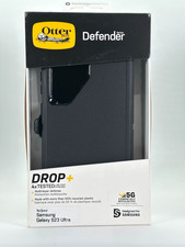 OtterBox Defender Samsung Galaxy S23 Ultra Case Black w Kickstand Holster