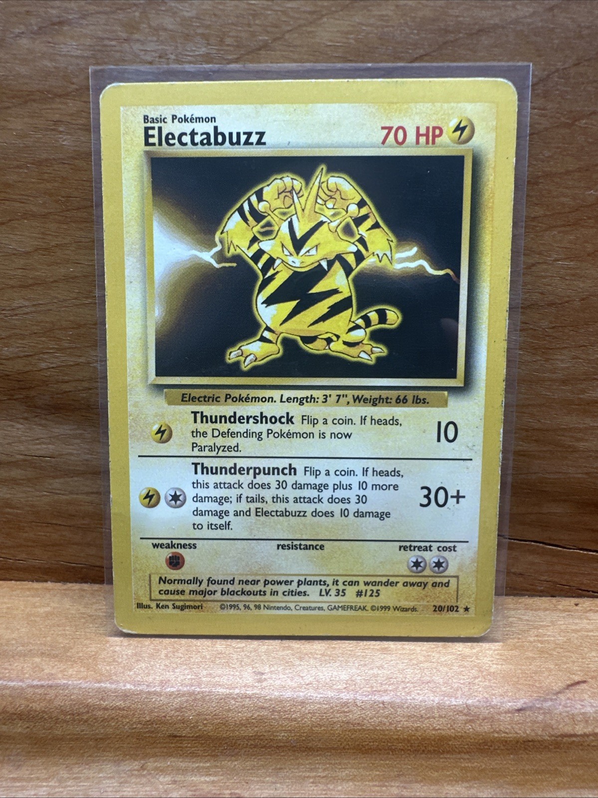 Electabuzz 020/102 Base Set Regular