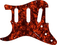 WD Custom Pickguard For Left Hand Fender VooDoo Jimi Hendrix Tribute Stratoca...