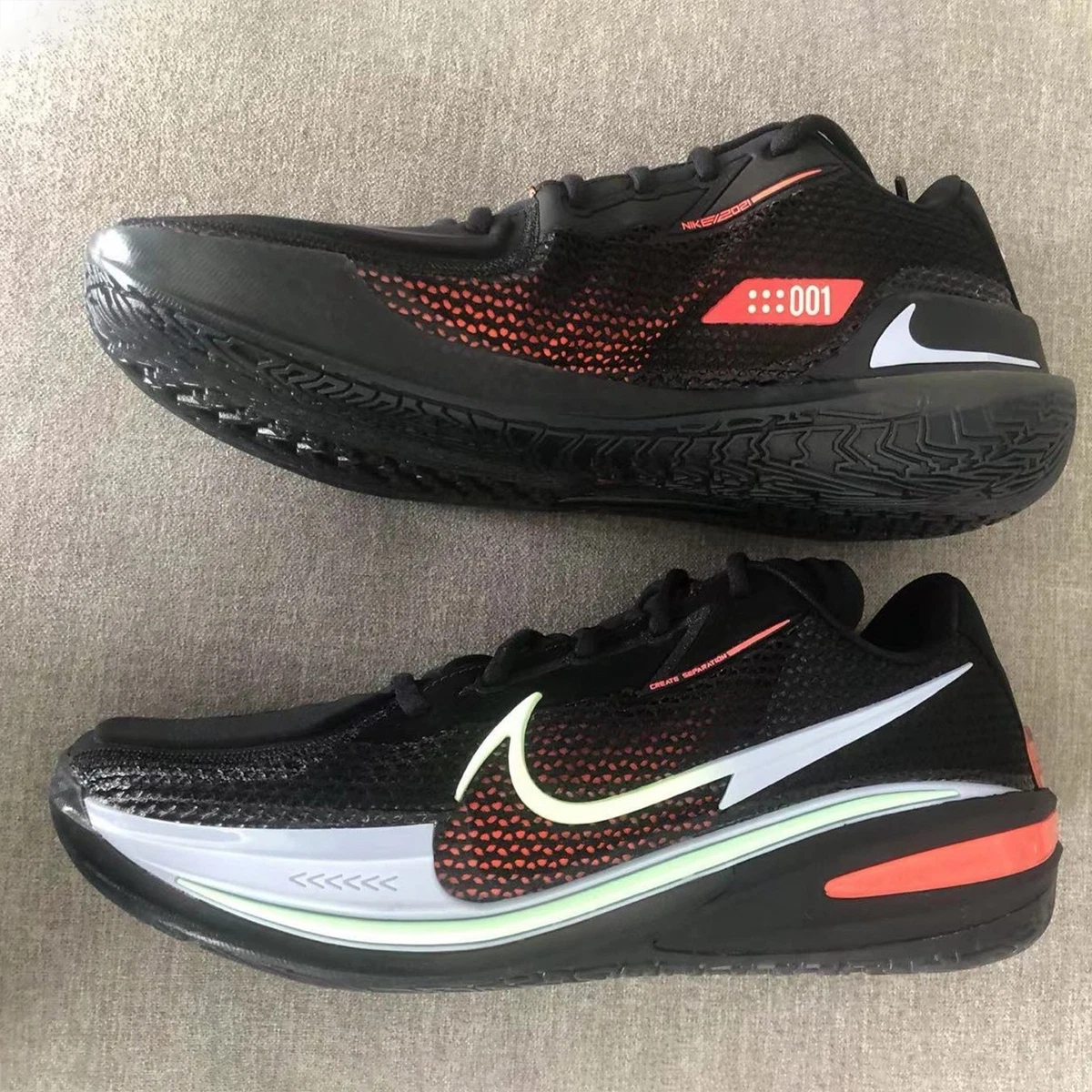 Nike Air Zoom GT Cut Black Hyper Crimson for Sale | Authenticity