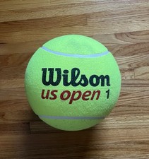 US Open Jumbo Large Oversized Wilson Tennis Ball Great For Autographs Never Used
