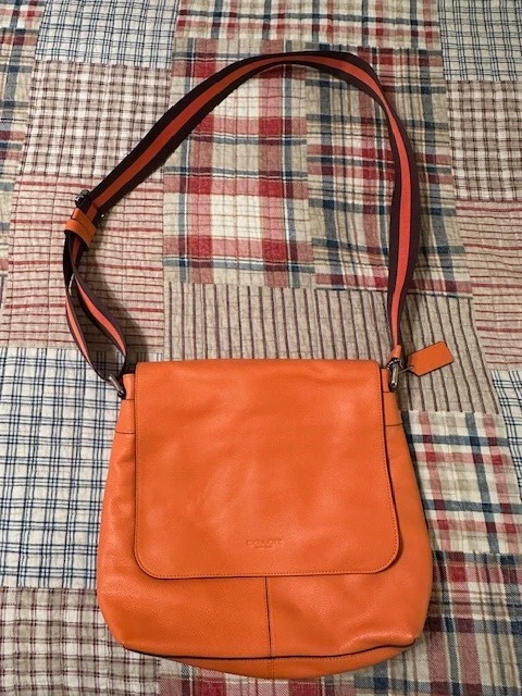 Coach Orange Bags & Handbags for Women for sale | eBay