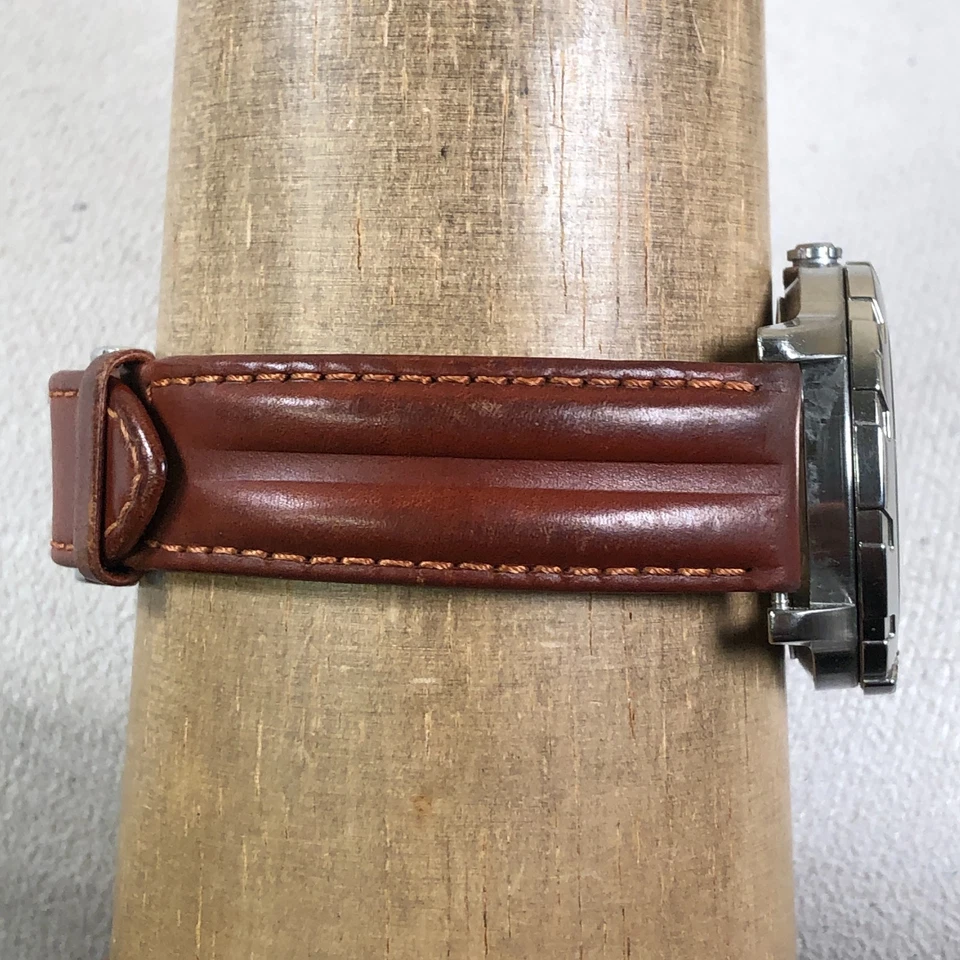 Timex Expedition Men Shenmue Indiglo Leather Quartz Analog 39mm Watch 7 1/2" - image 3 of 4