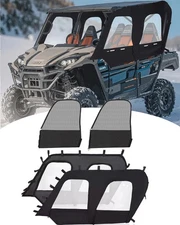 Soft Side Door Cab Enclosure Kit Seat For 2012-2022 Kawasaki Teryx4 4 UTV Models