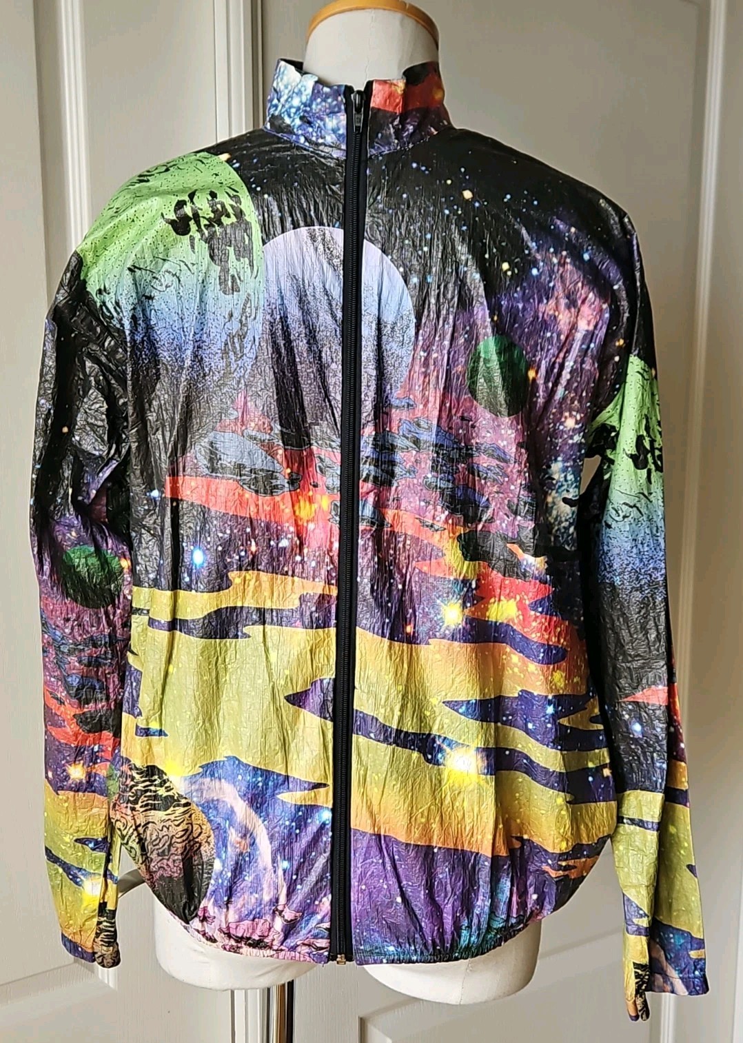 VERY RARE Major Lazer Free The Universe S Small Tyvek Jacket Leslie Jordan - second product detail image