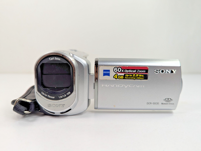 SONY Handycam 30倍ズーム シルバー Sony Handycam DCR-SX30 Touchscreen Camcorder | eBay