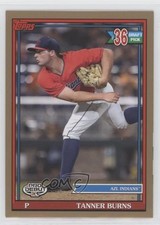 2021 Topps Pro Debut Gold 28/50 Tanner Burns #PD-180 00ed
