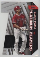 2021 Topps Platinum Players Die-Cuts Black 174/299 Albert Pujols #PDC-25 gc7