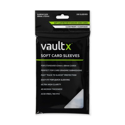 Vault X Card Sleeves and Toploaders