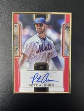 2023 Topps Definitive Collection Pete Alonso #DCFA-PA 1/1 Auto