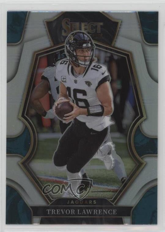 2022 Panini Select Premier Level Silver Prizm Trevor Lawrence #145 0s86
