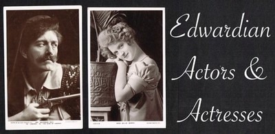 Rotary   EDWARDIANISCHE SCHAUSPIELER & SCHAUSPIELERINNEN   1900er Postkarten Auswahl #4226 bis #4334
