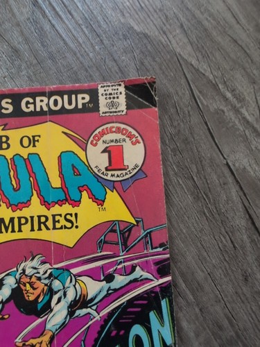 4 Mixed Group Of Marvel Comics 2 Ghost Rider , The Tomb Of Dracula Lord Of... - Picture 21 of 24