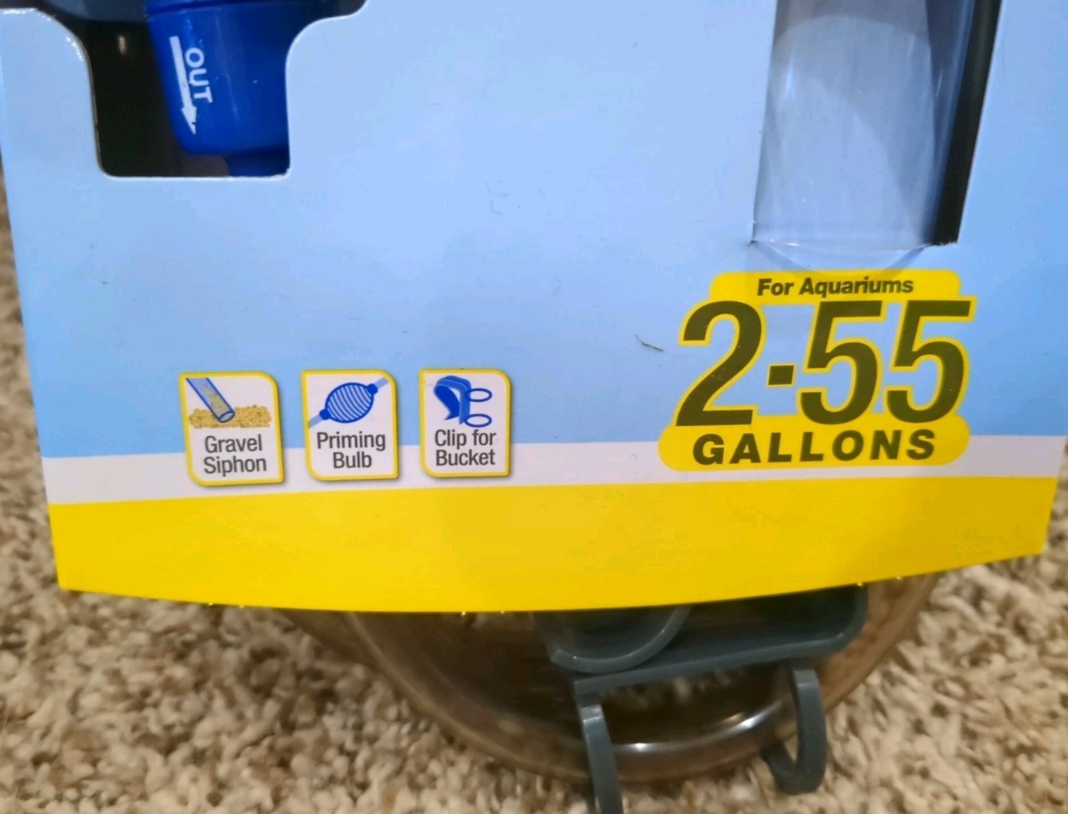 Tetra Water Cleaner Maintenance for Aquariums 2.55 gallons *New In Package!*