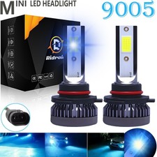 9005 Hb3 Led Headlight Super Bright Bulbs Kit 8000k Highlow Beam Ice Blue 9005 Hb3 Led Headlight Super Bright Bulbs Kit 8000k Highlow Beam Ice Blue