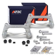 ATEC 2x BREMSSATTELHALTER VORNE FÜR VW CADDY GOLF PASSAT TIGUAN TOURAN T-ROC