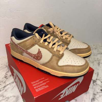 Nike Dunk Low Sketch Exploration Wheat Sanddrift Mens Size 11 New Sneakers