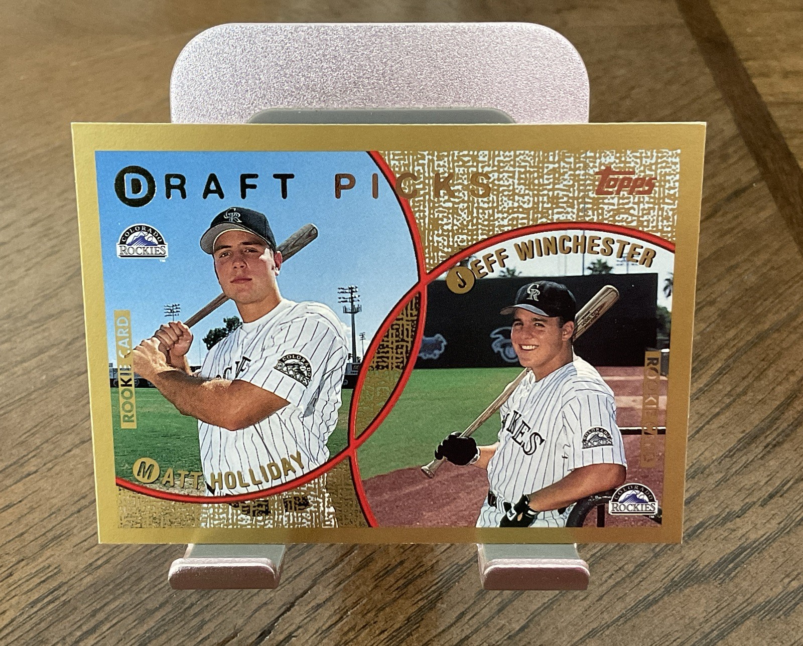 1999 Topps baseball Matt Holliday Rookie card #442