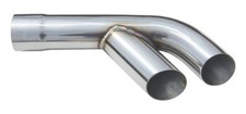 Pypes Exhaust Tail Pipe Tip Set 64-65 Pontiac Gto 2.5 In To Dual 22.5 In Slip Pypes Exhaust Tail Pipe Tip Set 64-65 Pontiac Gto 2.5 In To Dual 22.5 In Slip