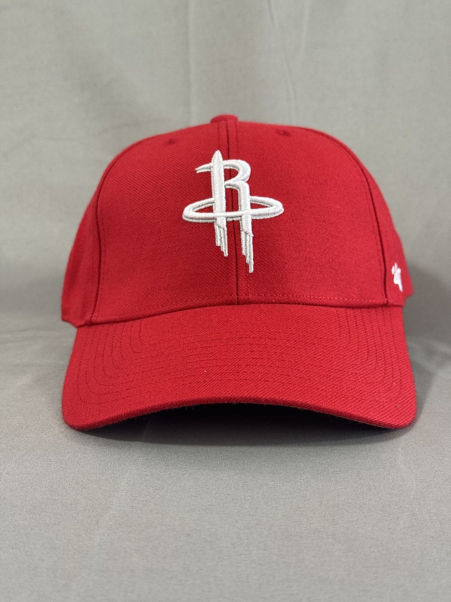 '47 Brand Houston Rockets Baseball Cap Strapback Red OSFA NBA Cardinals Hat