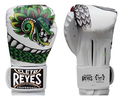 RARE Quetzalcoatl CLETO REYES Boxing Gloves Strap Closure Pro