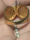Ana Bekoach Ring Butterfly Size 9 Opal Gemstone & CZ 18k THGE Electroplated — photo 6