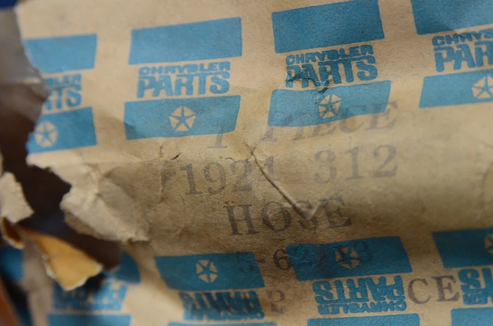 NOS 1962-1972 Dodge Truck C600 D400 D450 Flex Brake Hose Line Mopar 1924312 OEM - Image 3 of 4