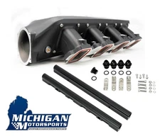 Texas Speed Stealth Low-Profile Black LS1 Intake Manifold LS2 LS6 Cathedral TSP