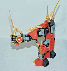 LEGO Ninjago Set 70500 Kai's Fire Mech with Minifigures & Instructions