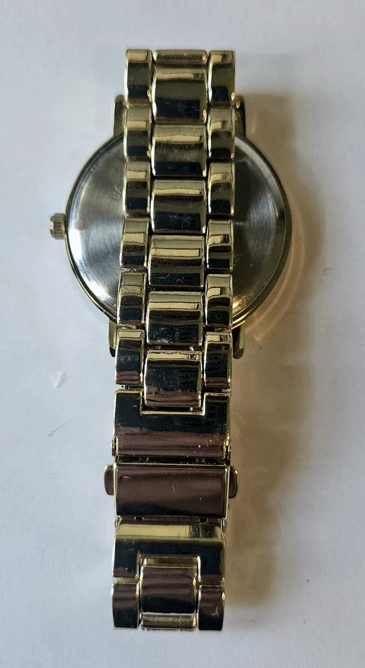 VTG FMDWW113 Gold-Color Quartz Watch Unisex Japan Movt Analog w/New Battery - image 4 of 4
