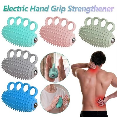 Rechargeable Silicone Hand Squeeze Ball Magnetic Roller for Stroke Recovery