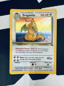 Pokemon Fossil Dragonite | eBay