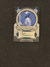 2004 Upper Deck Etchings Andre Dawson Blue Ink  Auto /250 Montreal Expos HOF