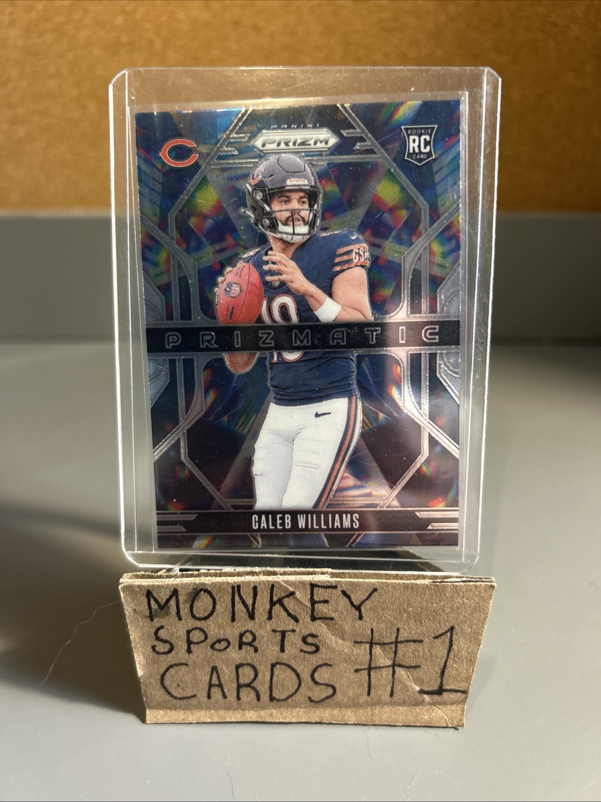 2024 Panini Prizm - Prizmatic Caleb Williams #1 Silver Prizm (RC)