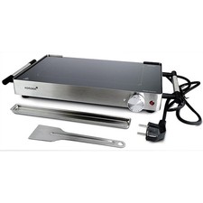Korona   Tischgrill stufenloser Temperaturregler  Silber, Schwarz