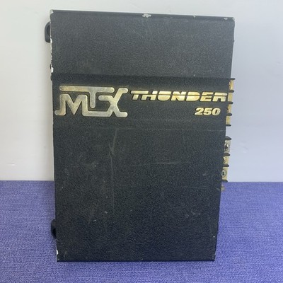 MTX Thunder 250 Car Audio Amplifier 2-Channel  Bridgeable Made in USA Vintage