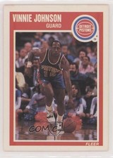 1989-90 Fleer Vinnie Johnson #47 4ub