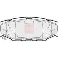 Apec BremsbeläGe Hinten FüR Subaru Forester SJ 2012 R90