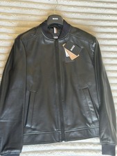 Image of Boss Soft Leather Jacket XL(UK52)