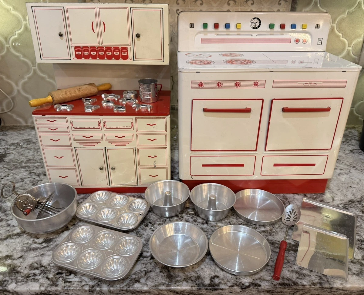 Wolverine Tin Toys In Vintage & Antique Toy Kitchen Sets for sale
