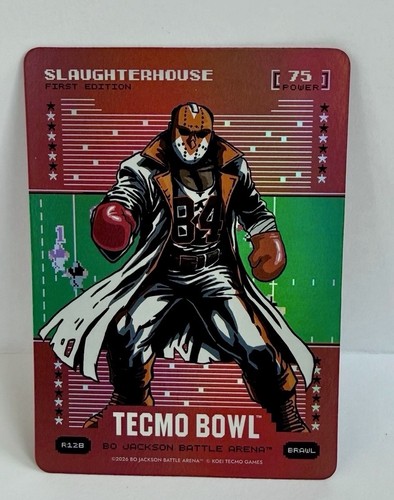 Bo Jackson Battle Arena Tecmo Bowl Slaughterhouse Red Brawl