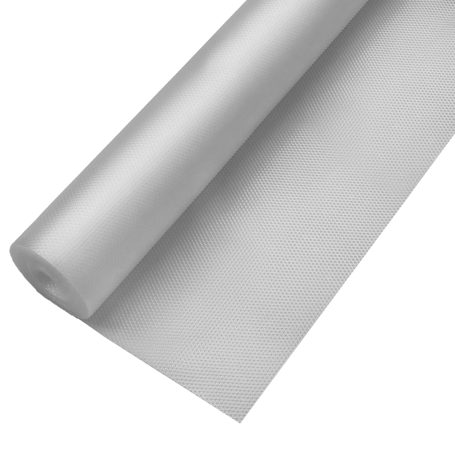 Clevr Premium 18 in. x 15 ft. Non-Adhesive Shelf Liner, Clear (6 Rolls)