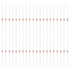 40 Pcs NTC Thermistors Resistors MF58 3950B 10K-1% Ohm Glass Sealed Sensors