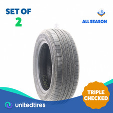 Set Of 2 Used 22560r17 Michelin Defender 99t - 7.532