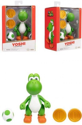 JAKKS PACIFIC Super Mario - Yoshi Münzen 10 cm Spielfigur