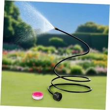 Hose Misters for Outside Patio, 60 Inch Flexible Misting System Cooling Stand 1
