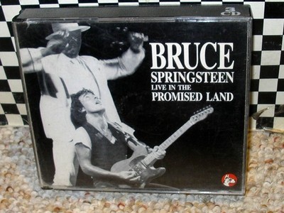 BRUCE SPRINGSTEEN-Live In The Promised Land-OR.RARE '89 ITALY PRESS 3CD/20pgBOOK