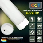 2FT 4FT 5FT 6FT Tri Colour Changing LED Batten Lights Home Office Tube Light UK