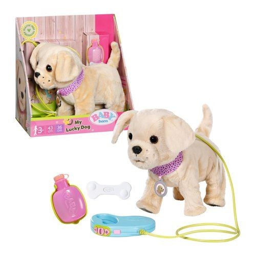 gioco peluche interattivo Baby Born my Lucky dog giocattolo per bambina