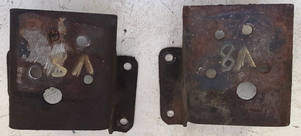 Jeep V8 motor mounts CJ5 CJ7 CJ8 AMC engine side 304 360 401 mount FREE SHIP - Image 2 of 4